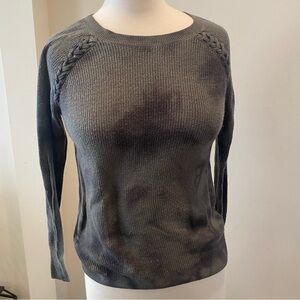 American Eagle Outfitters Womens Dark Green Knitted Sweater Size Small